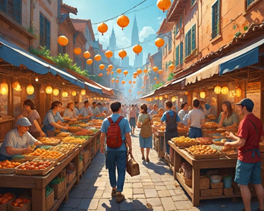 Os melhores destinos de street food ao redor do mundo