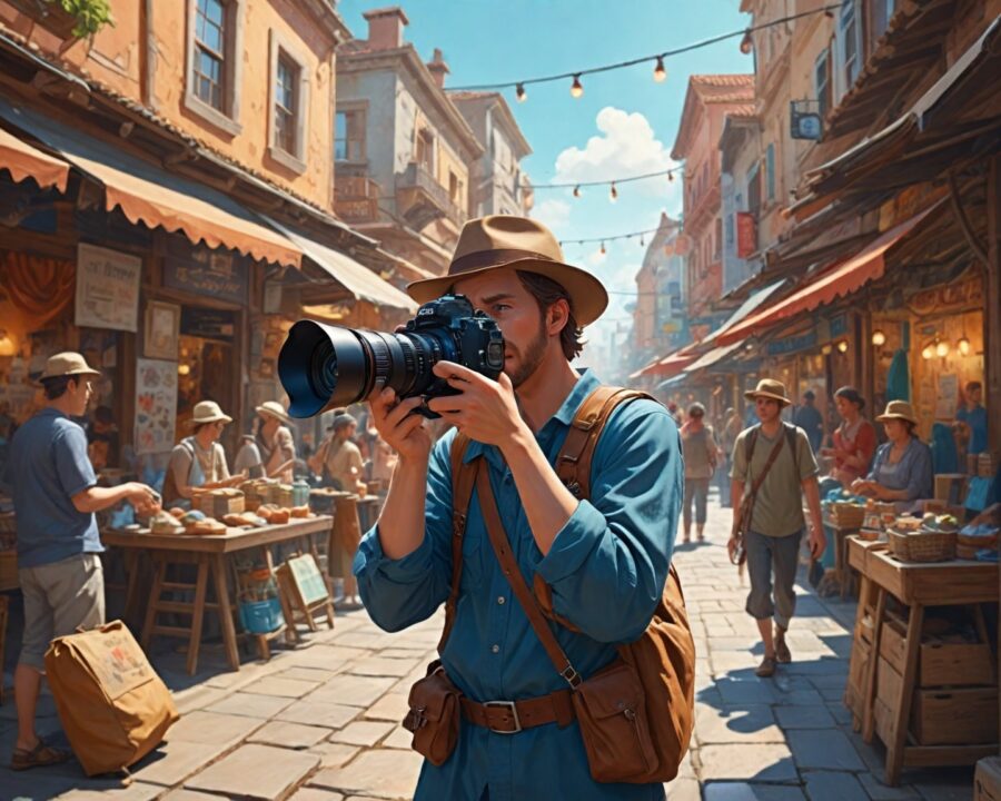 como criar um vlog de viagem autêntico e envolvente